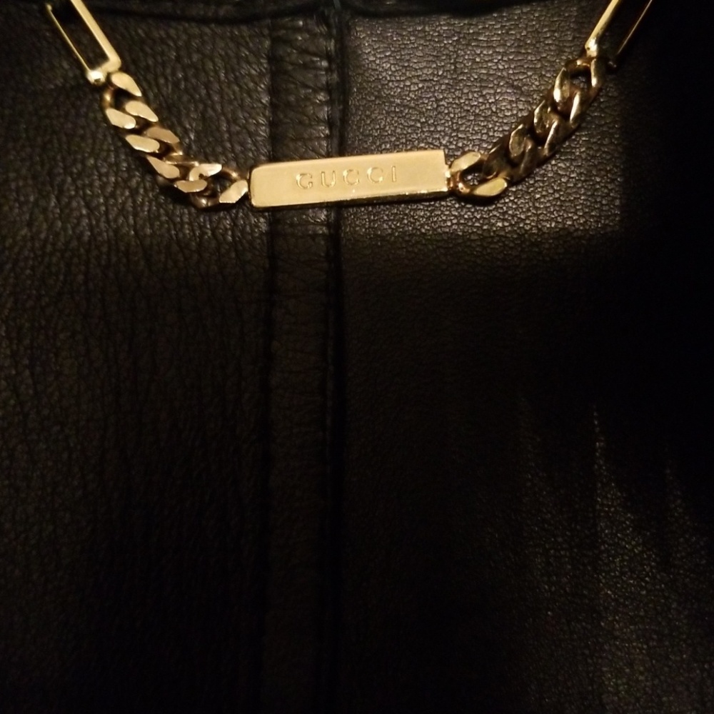 SOLD ON IG FOR $599 Gucci leather dress - Picture 4 of 8